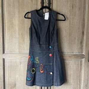 NWT RED VALENTINO JEAN DRESS XS